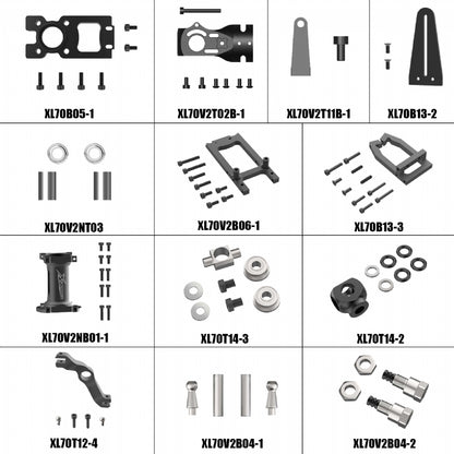 Specter V2 NME Kit w/ WC upgrades, YGE 205