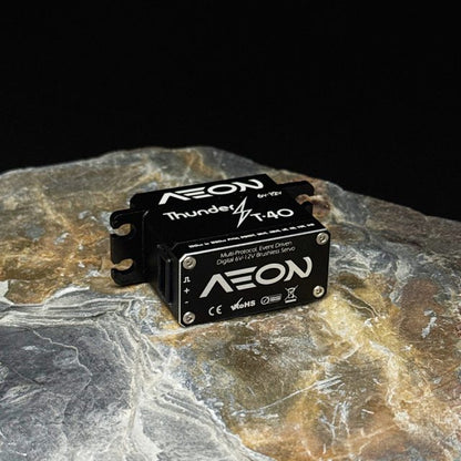 Aeon RC Thunder T-40 Brushless, Multi-Protocol, Event-Driven 6v-12V programmable servo