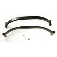 0151 Black Plastic Struts - Pack of 2