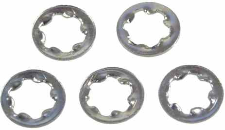 0016 2.5mm Star Lock Washer - Pack of 5