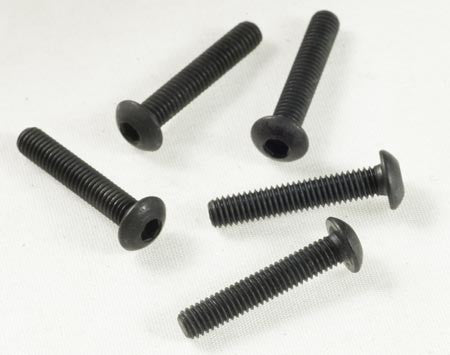 0064-4 3 x 16mm Button Head Socket Bolt - Pack of 5