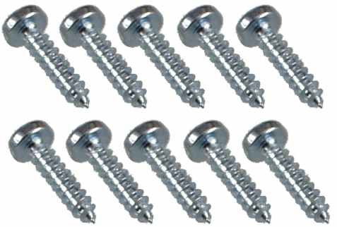 0027 2.2 x 9.5mm Phillips Tapping Screw - Pack of 10