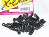 2700-05 Black Ball Links (0133) - Pack of 30